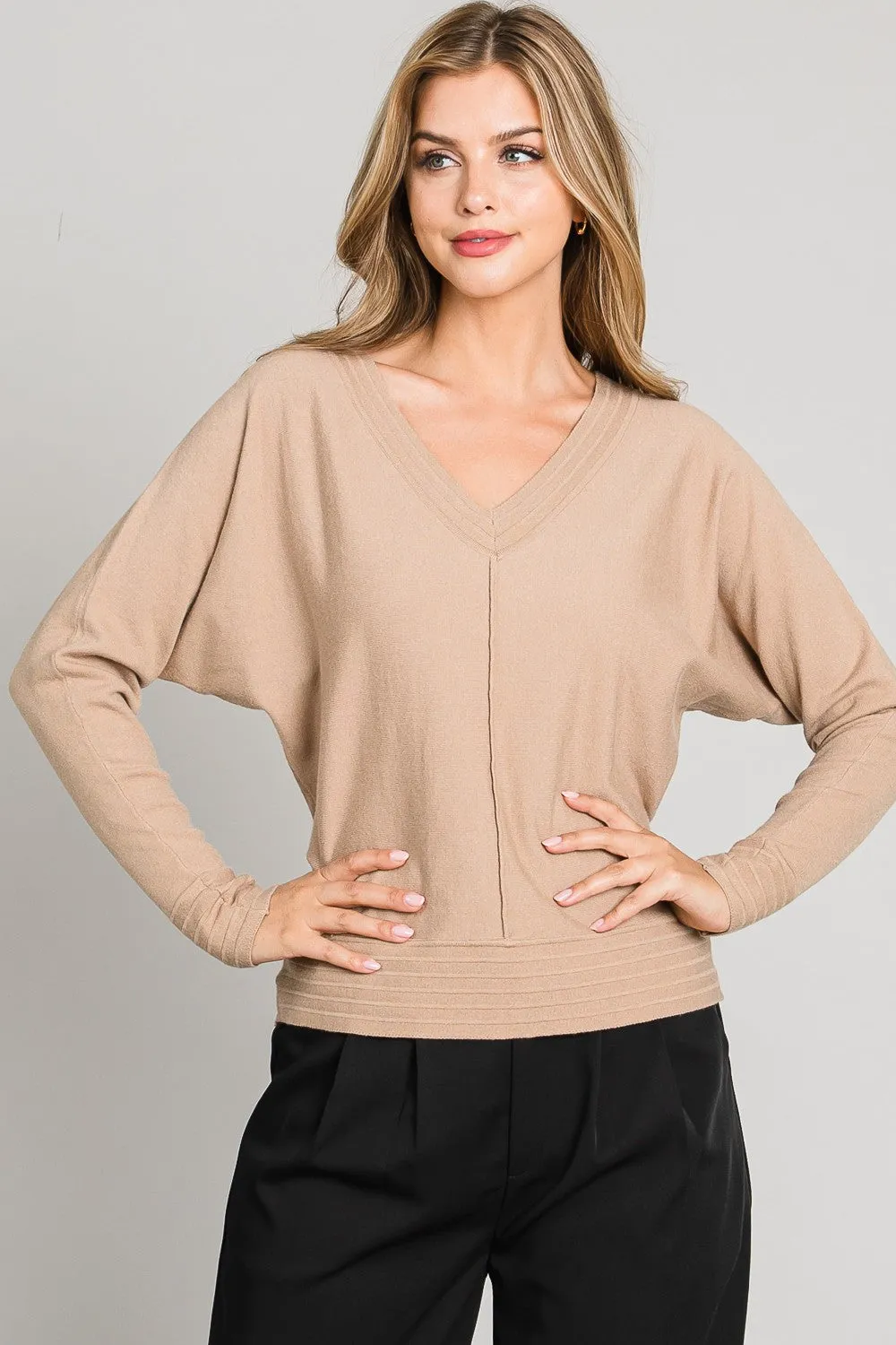 Arian V Neck Pullover Sweater