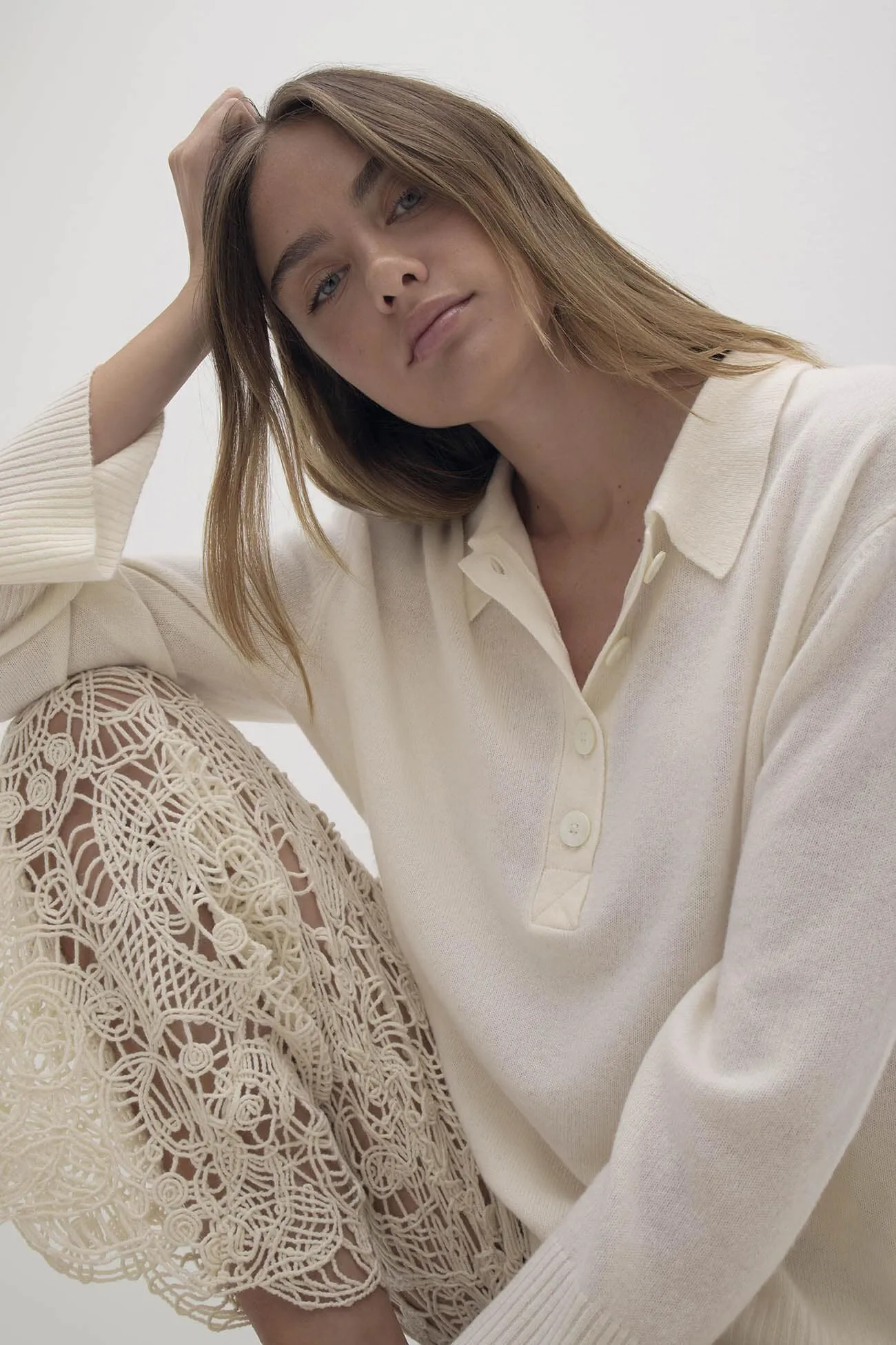 JEMMA CASHMERE POLO