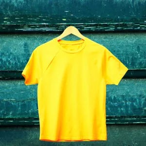 Plain Yellow T-Shirt for Kids